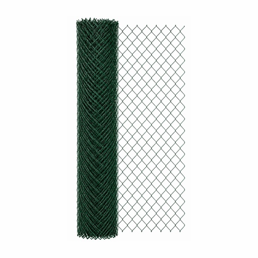 [MC-200X10-28/PVC] Malla Ciclónica PVC 2.0×10m — Rombo 2" — Calibre PVC — 1.80 mm alambre + 1.00 mm PVC (total 2.80 mm)