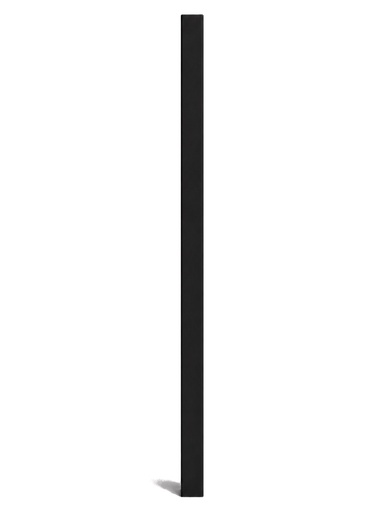 [POS-2X2-110/PE/NE] Poste pre-cortado 2"×2" — 1.1 m — Pintado Negro (RAL 9011)